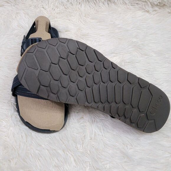 Chaco Lowdown Strappy Active Sandals Mens Size 9 Navy Style JCH107273 Adjustable main image 6